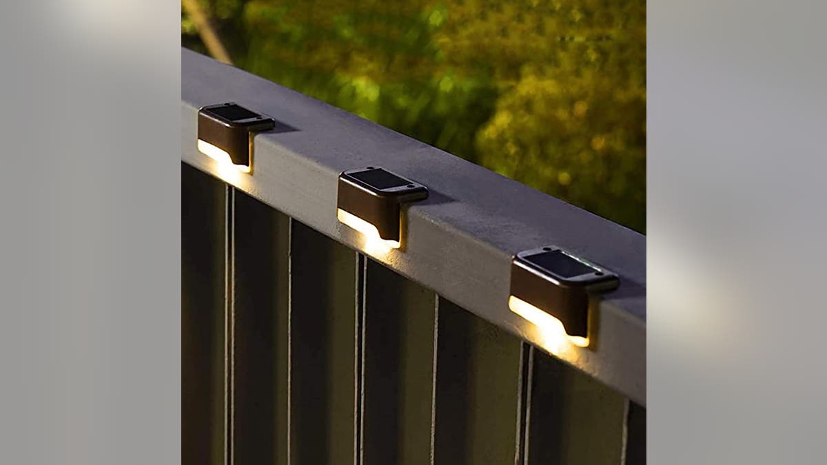 Transform your deck into a cozy gathering spot at night with deck lights.