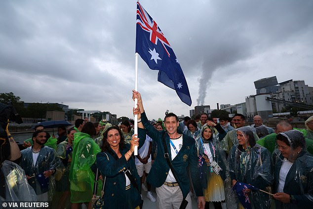 The Aussie swimmers were also forced to sit out the opening ceremony celebrations as they prepare for their events starting tonight AEST