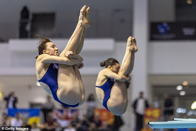 Yasmin Harper and Scarlett Mew Jensen will compete in the women's synchronized 3m diving event