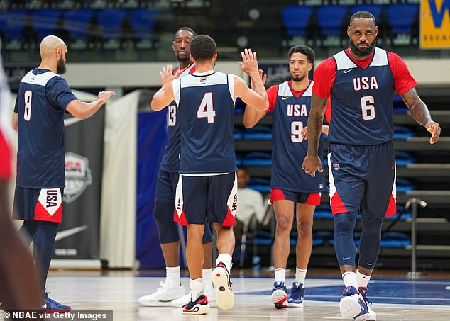 Two of USA men's basketball's stars have been battling sickness before their opening game