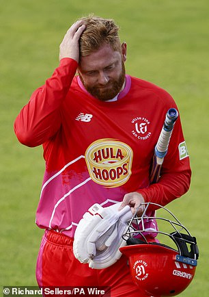 Bairstow (pictured) has not featured for England during this series