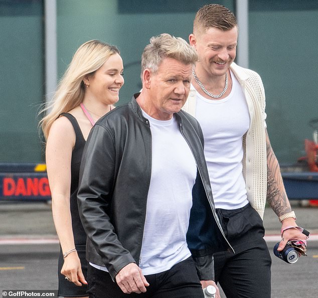 Celebrity chef Gordon Ramsay interviews Adam Peaty, raising questions about the interview's value