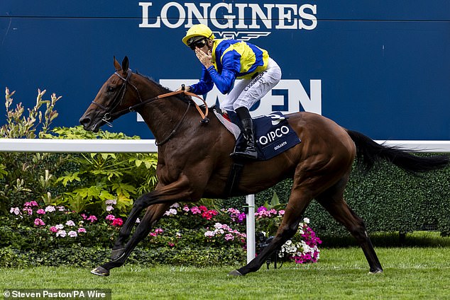 Jockey Soumillion rode the last French winner of the King George, Hurricane Run, in 2006