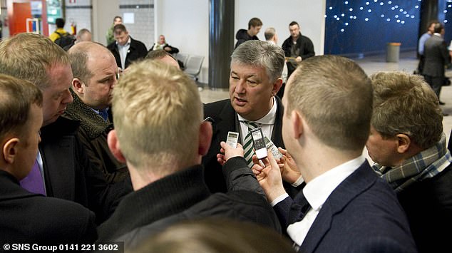 Lawwell has had jousts with the Scottish media over the years but remains a respected figure