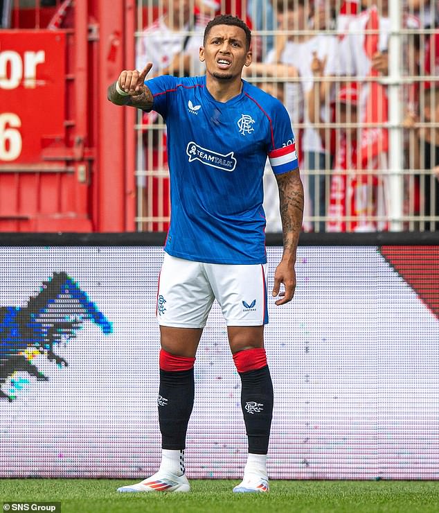 Clement insisted afterwards that captain James Tavernier has not requested to leave the club