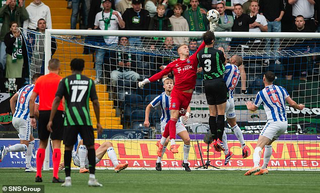 Robby McCrorie impressed for Killie against Cercle Brugge and could be set for a big season