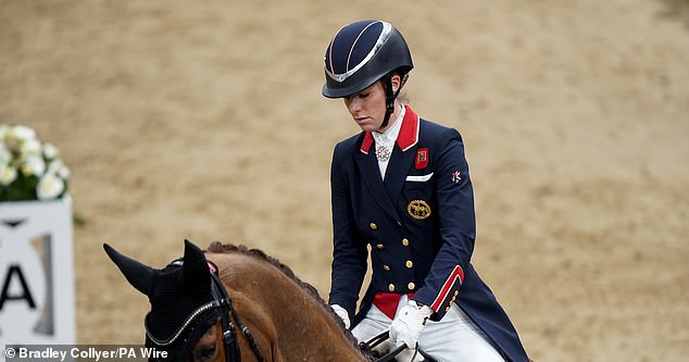 Controversy surrounds Team GB's champion Charlotte Dujardin, who is not competing in Paris following a video showing her whipping a horse 24 times during training.