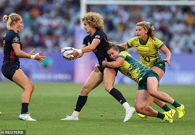 Fans criticised the decision to show the women's rugby sevens match between Great Britain and Australia instead