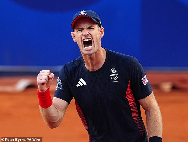 Andy Murray kept his tennis career alive with a dramatic victory on Sunday evening