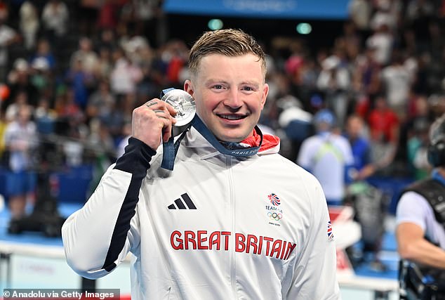 Adam Peaty narrowly misses his third consecutive gold in the 100m breaststroke