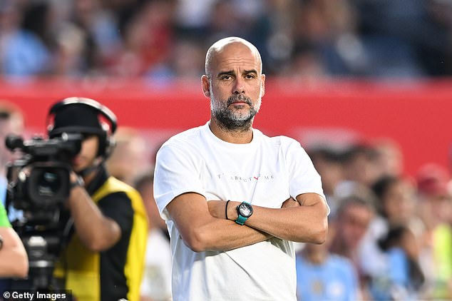 Pep Guardiola thinks his Manchester City team will enter their title defence undercooked