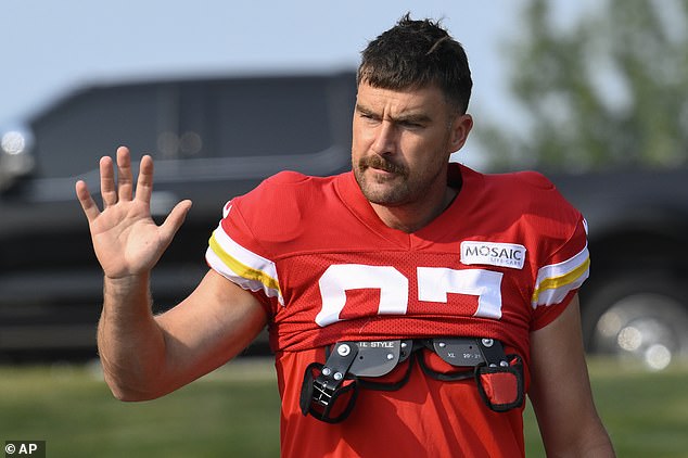 But with that being said, Kelce doesn't seem to show any signs of reducing his workload