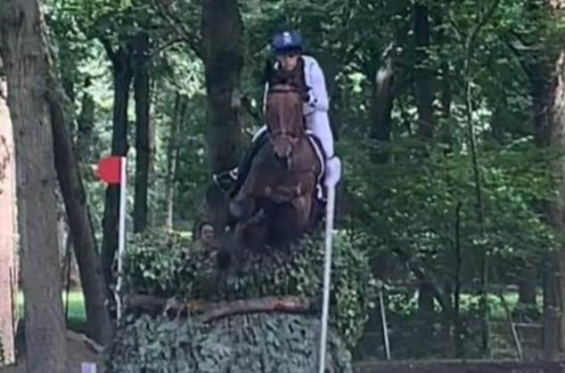 Ros Canter received a penalty after missing a gate in the cross country - but Team GB appealed to claim that the jump was legal because she - not Lordships Graffalo - knocked over the flag