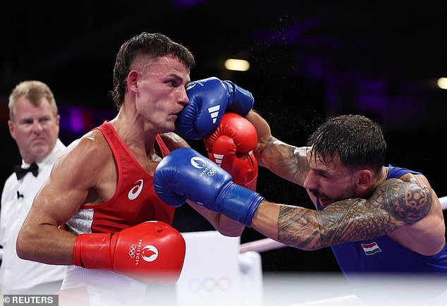 The boxer had high hopes after winning bronze in Tokyo in 2021 but fell at the first hurdle in Paris