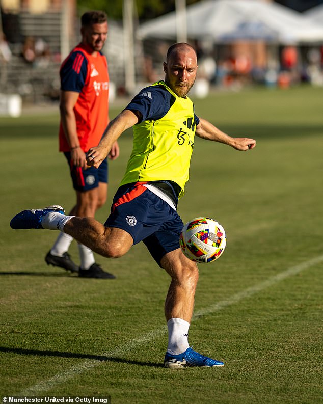 Eriksen is one of a number of United players who went into the summer facing an uncertain future