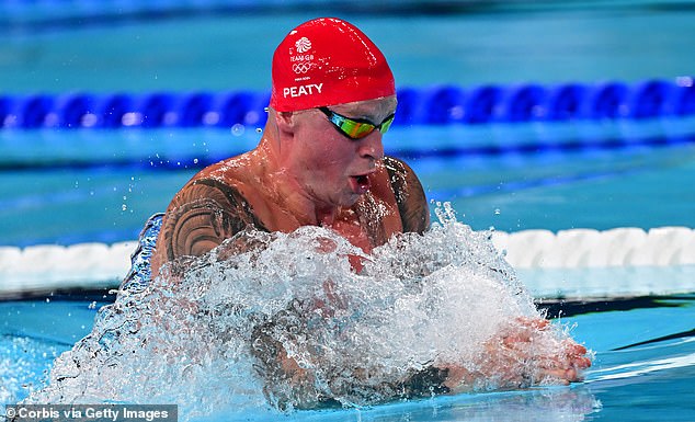 Peaty has since tested positive for COVID but he is determined to compete for more medals