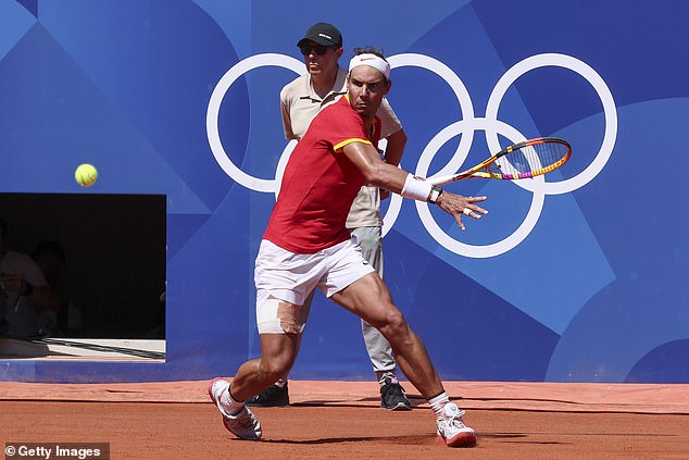 Nadal lost to long-time rival Novak Djokovic in a one-sided singles showdown at Roland Garros