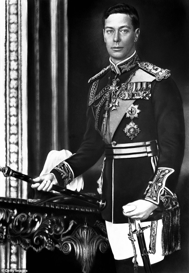 It is the first time that 'God Save the King' has been played at an Olympic medal ceremony since 1948, when George VI (pictured) reigned over the United Kingdom