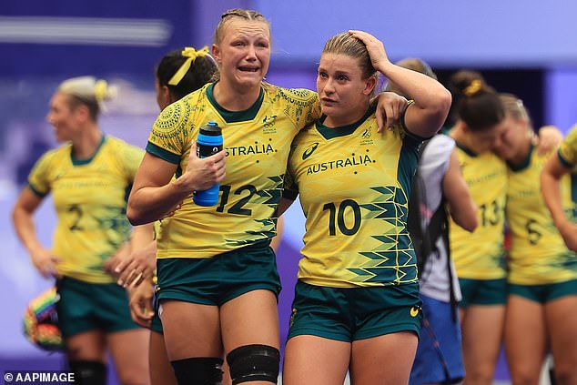 The women's team were expected to challenge for gold in Paris