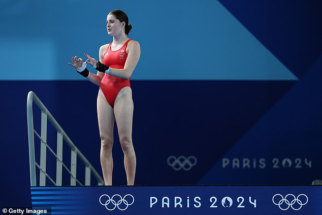 Andrea Sirieix is aiming for gold with Team GB in the women's synchronised 10m platform dive on Wednesday