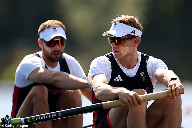 Redgrave believes that Oliver Wynne-Griffith (left) and Tom George (right) will prove to be too strong for the opposition after their dominant year