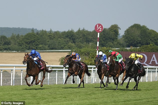 But it put on a show on Wednesday, beating the likes of favourite Henry Longfellow in the race