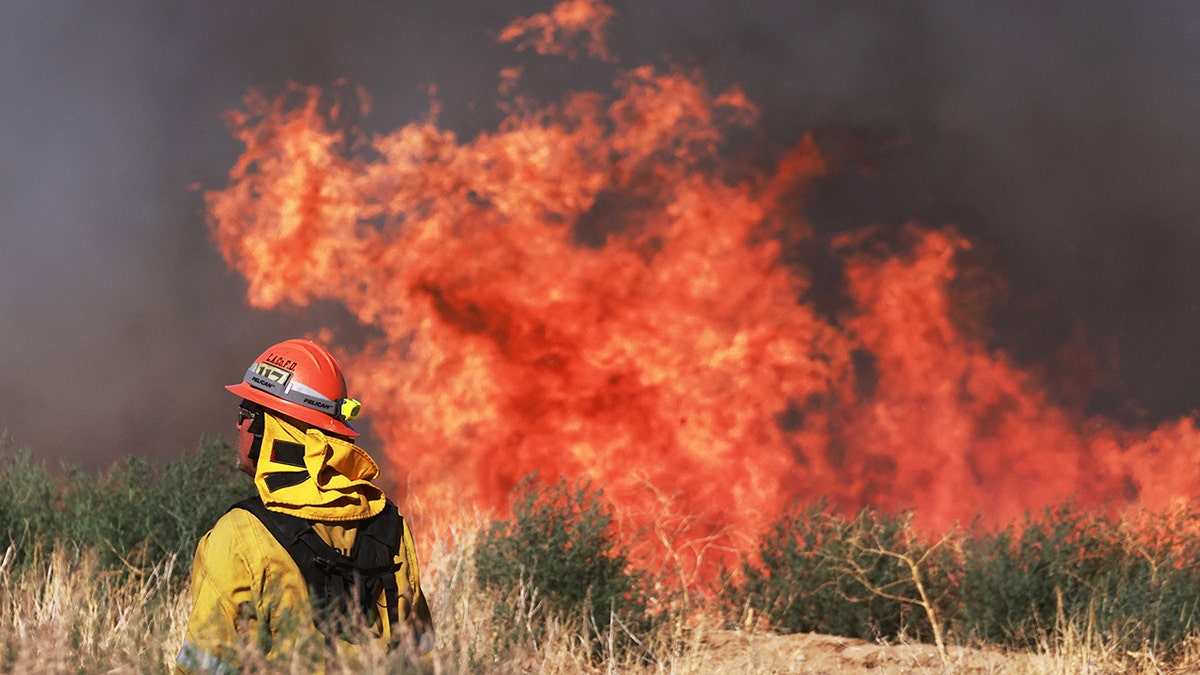 wildfire in california