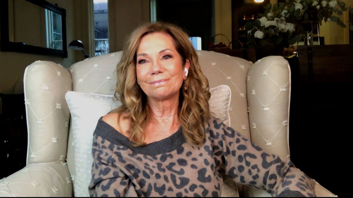 Kathie Lee Gifford appears on TV via Zoom