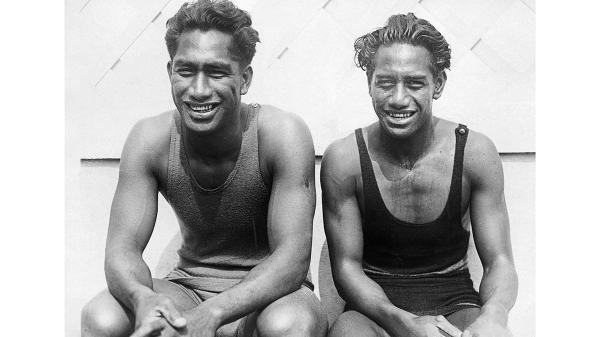 Duke and Sam Kahanamoku