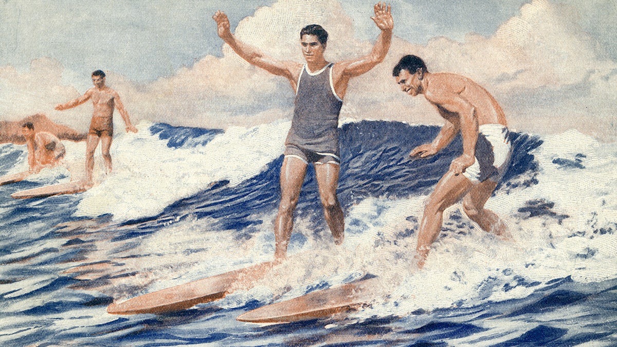 Duke Kahanamoku illustration