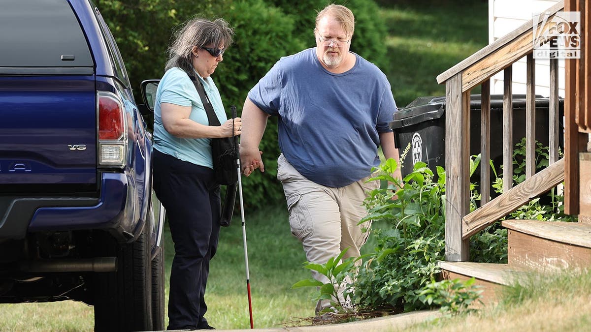 The parents of former president Donald Trump's assassin return home