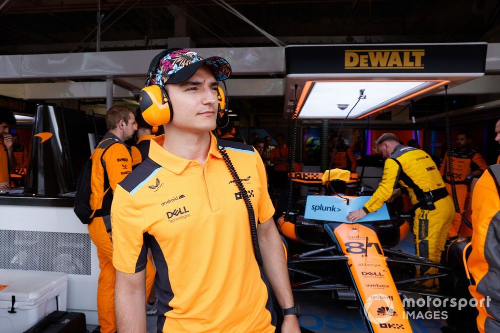 Alex Palou, Reserve Driver, McLaren