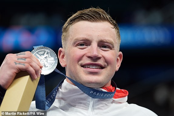 File photo dated 28-07-2024 of Adam Peaty, who tested positive for Covid just hours after losing his Olympic crown in the men's 100 metres breaststroke final on Sunday. Issue date: Monday July 29, 2024. PA Photo. See PA story OLYMPICS Swimming Peaty. Photo credit should read Martin Rickett/PA Wire.