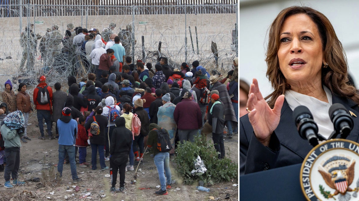 Kamala Harris on the border