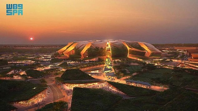 Saudi Arabia has pitched their stadium concepts for their 2034 World Cup bid, including a 92,000 mega-ground in Riyadh