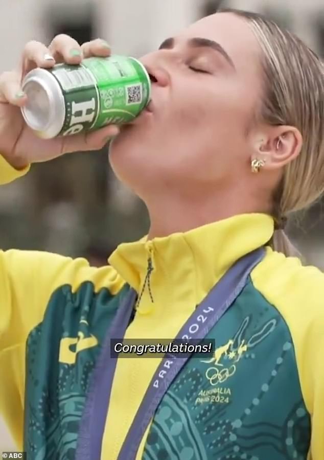 Australian BMX star Natalya Diehm quickly became a folk hero after chugging a beer and enjoying some chicken nuggets after winning her bronze medal in Paris