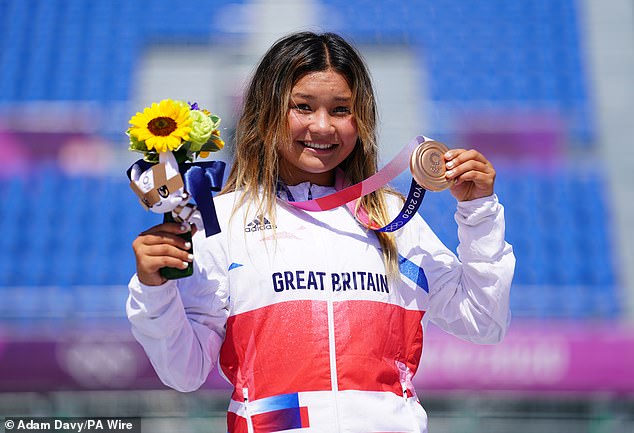 Sky Brown has dislocated her shoulder just days before she is meant to compete at the Olympic park skateboarding event