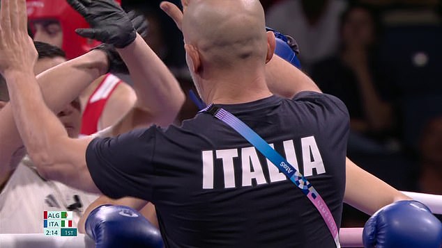 Carini's corner informed the referee that she would not be continuing in the bout