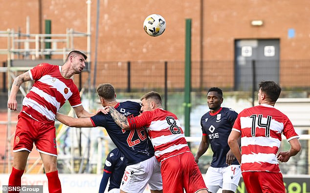 Hamilton take on Ross County in the Premier Sports Cup, where they finished third in Group H