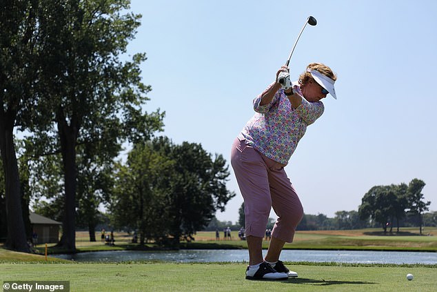 'Big Mama' currently drives the ball between 205 and 210 yards but hopes to hit it 220 again