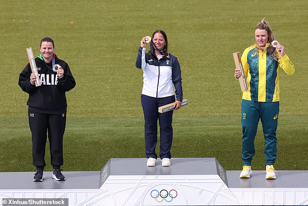 But she was told she could not wear her favourite boots, so wore trainers instead