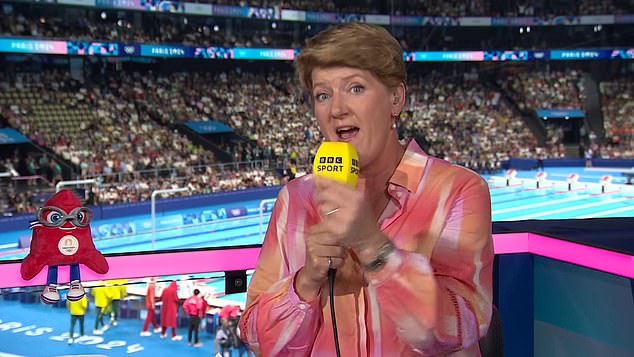 Clare Balding broke down in tears on live TV after announcing Andy Murray's Olympic exit