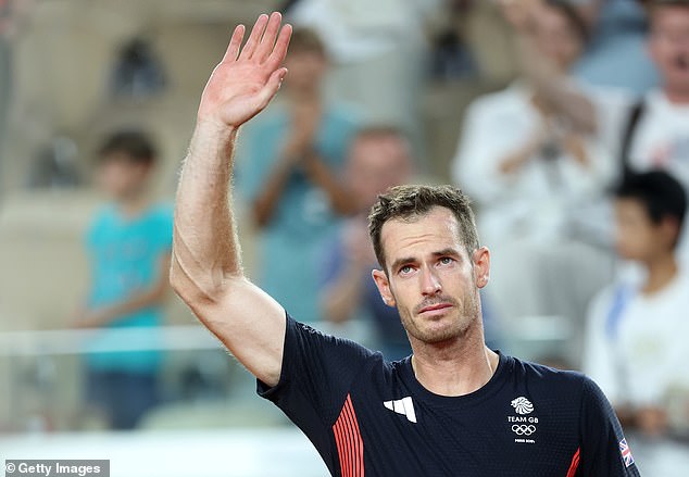 Andy Murray waved goodbye to the sport following his doubles loss at the Paris Olympics