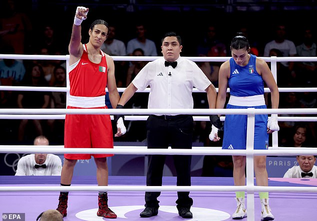 Khelif dominated Italy's Angela Carini in her Olympic opener