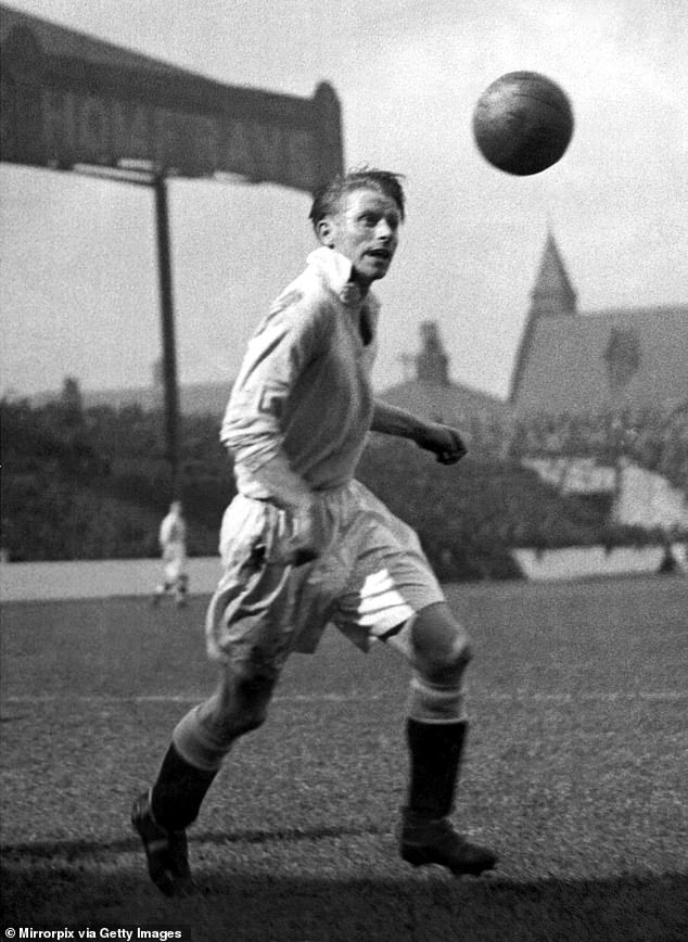 Peter Doherty was a brilliant goalscorer for Manchester City, pictured here in 1936