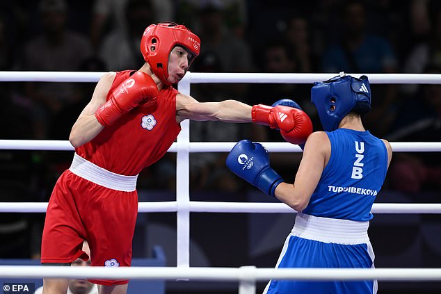 Yu-Ting won her opening bout, defeating Uzbekistan's Sitora Turdibekova on points