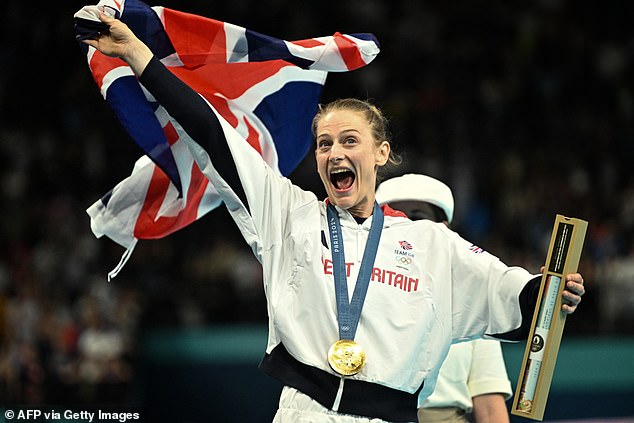 Page, 33 from Crewe, is the first British trampolinist ever to become an Olympic champion