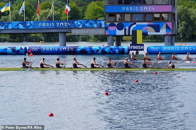 Morgan Bolding, Sholto Carnegie, Jacob Dawson, Tom Digby, Charlie Elwes, Tom Ford, Rory Gibbs and James Rudkin withstood challenges from the Netherlands and the United States