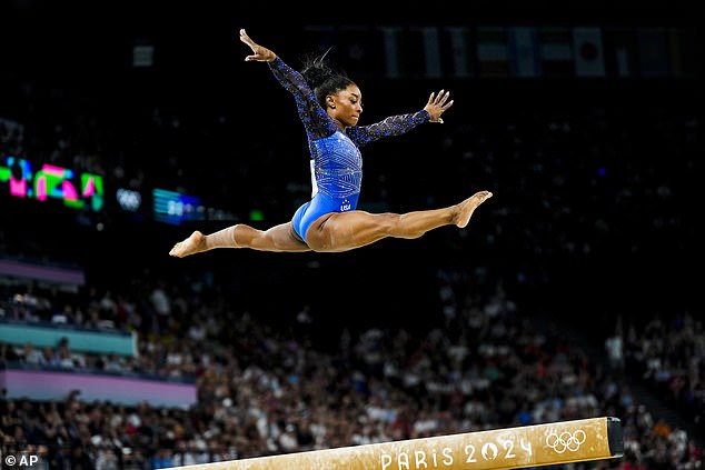 Biles is the star and Biles is the show. Biles leaves all in her dust and Biles brings the smoke