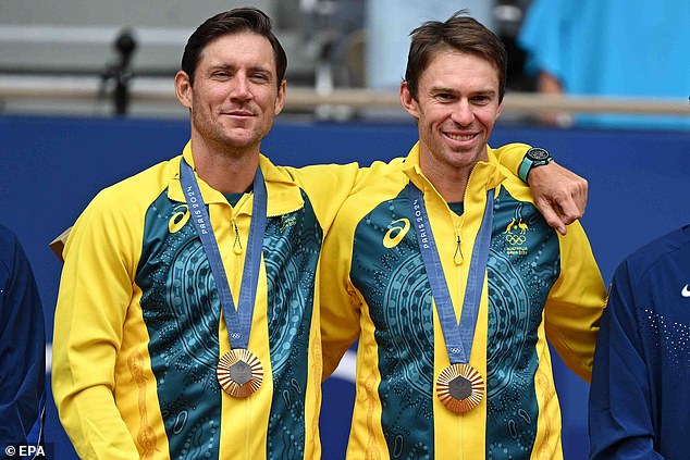 The gold medal marks the first for Australian tennis since 1996's 'The Woodies'